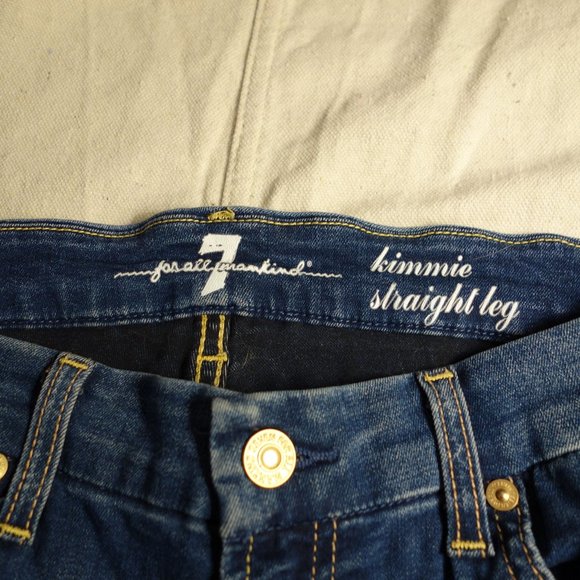 7 For All Mankind Denim - 7 For All Mankind Kimmie Straight Leg Jean 30